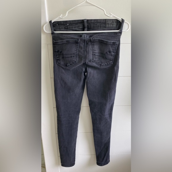 American Eagle Black Jegging Size 0 Short - Picture 2 of 5